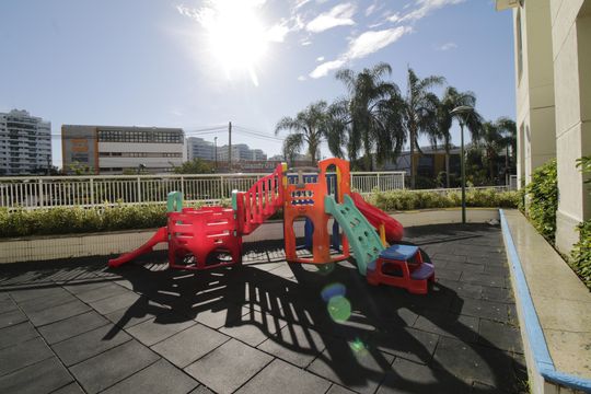 Área comum - Playground de apartamento à venda com 3 quartos, 120m² em Barra Olímpica, Rio de Janeiro