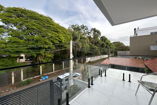 Varanda de casa para alugar com 3 quartos, 100m² em Campeche Central, Florianópolis