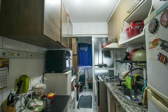 Cozinha e Área de Serviço de apartamento à venda com 2 quartos, 48m² em Nossa Senhora do O, São Paulo