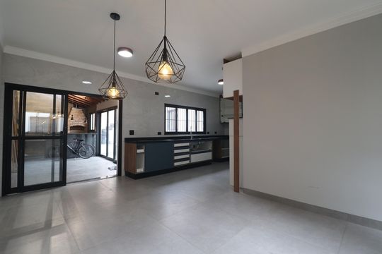 Cozinha de casa à venda com 3 quartos, 210m² em Vila Curuçá, Santo André