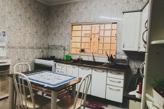 Cozinha de casa à venda com 3 quartos, 132m² em Chácara da Barra, Campinas