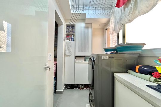 Área de Serviço de apartamento à venda com 4 quartos, 128m² em Vila Guarani, São Paulo