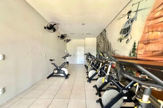 Área comum - Academia de apartamento à venda com 4 quartos, 128m² em Vila Guarani, São Paulo
