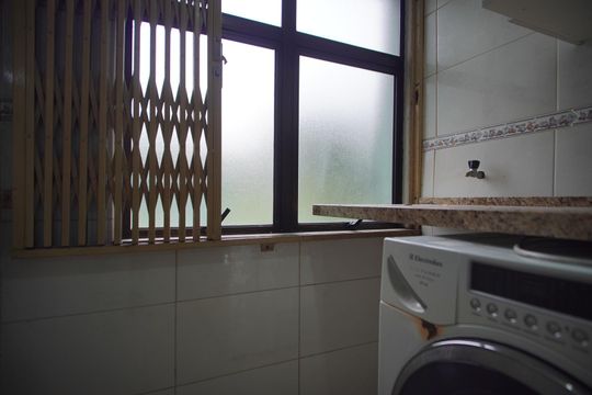 Cozinha e Área de Serviço de apartamento à venda com 2 quartos, 52m² em Sarandi, Porto Alegre