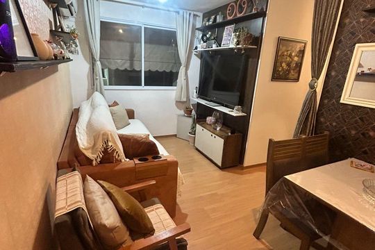 Sala de apartamento à venda com 2 quartos, 43m² em Inhoaíba, Rio de Janeiro