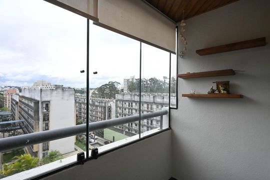 Varanda de apartamento à venda com 2 quartos, 62m² em Super Quadra Morumbi, São Paulo