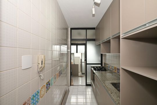 Cozinha de apartamento à venda com 2 quartos, 62m² em Super Quadra Morumbi, São Paulo