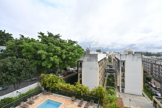 Vista do Quarto de apartamento à venda com 2 quartos, 62m² em Super Quadra Morumbi, São Paulo