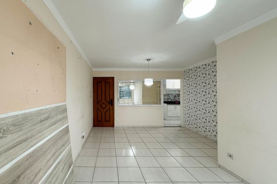 Sala  de apartamento à venda com 3 quartos, 85m² em Demarchi, São Bernardo do Campo