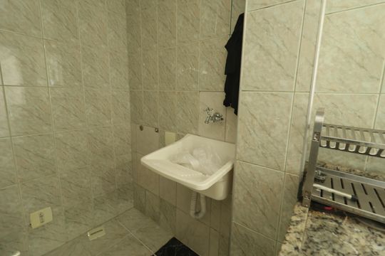 Cozinha e Área de Serviço de apartamento à venda com 1 quarto, 56m² em Liberdade, São Paulo