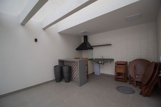 Área comum - Churrasqueira de apartamento à venda com 2 quartos, 28m² em Jardim Jaragua (sao Domingos), São Paulo