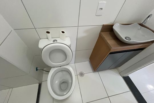 Banheiro 1 de apartamento à venda com 2 quartos, 34m² em Vila Andrade, São Paulo