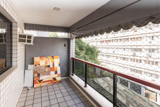 Varanda da Sala de apartamento à venda com 3 quartos, 109m² em Tijuca, Rio de Janeiro