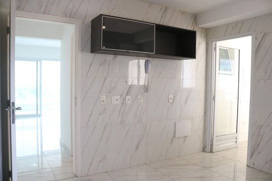 Cozinha de apartamento à venda com 3 quartos, 159m² em Água Branca, São Paulo