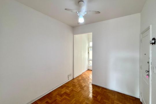 Sala de apartamento à venda com 1 quarto, 40m² em Botafogo, Rio de Janeiro