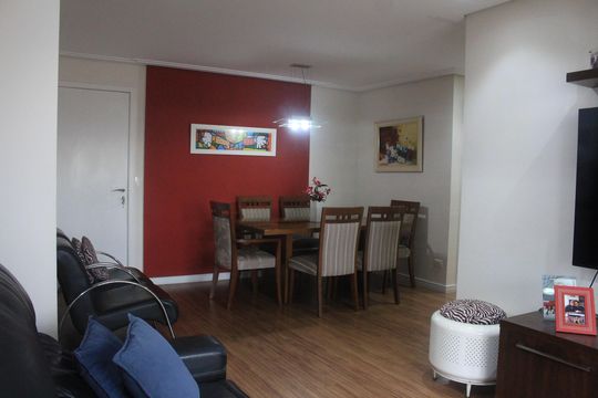Sala de apartamento à venda com 3 quartos, 90m² em Santa Paula, São Caetano do Sul
