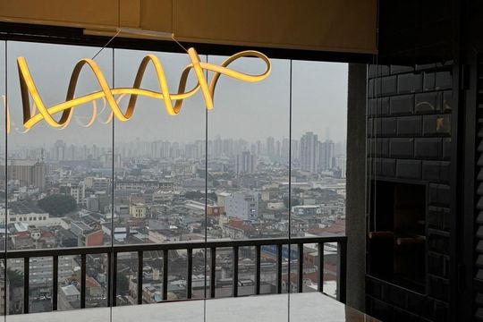 Vista da Cozinha de apartamento à venda com 1 quarto, 60m² em Brás, São Paulo