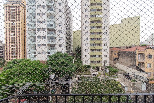 Vista Sacada do Quarto 1   de apartamento para alugar com 3 quartos, 138m² em Liberdade, São Paulo