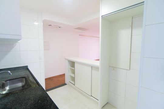 Cozinha de apartamento para alugar com 3 quartos, 94m² em Vila Campestre, São Paulo