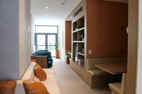 Coworking  de kitnet/studio à venda com 1 quarto, 27m² em República, São Paulo