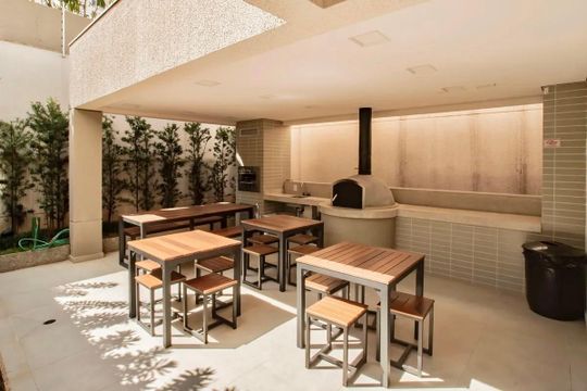 Área comum - Churrasqueira de apartamento à venda com 2 quartos, 95m² em Vila da Saúde, São Paulo