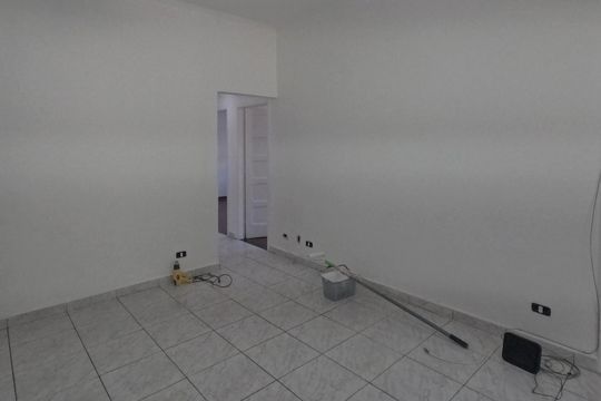 Sala de casa para alugar com 3 quartos, 116m² em Marapé, Santos