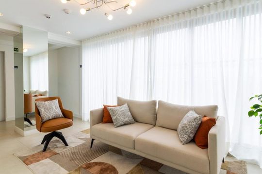 Área comum de apartamento à venda com 1 quarto, 43m² em Água Verde, Curitiba