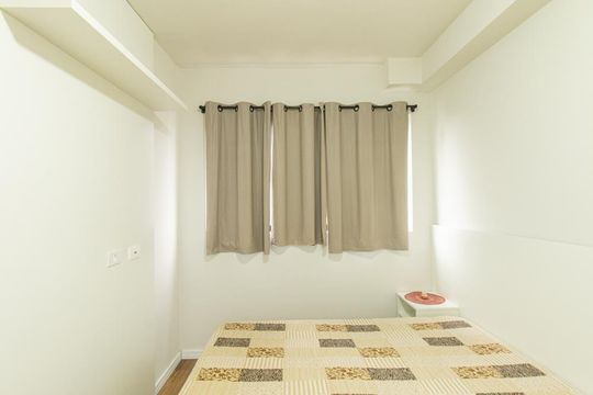 Quarto Suite de apartamento à venda com 1 quarto, 43m² em Água Verde, Curitiba