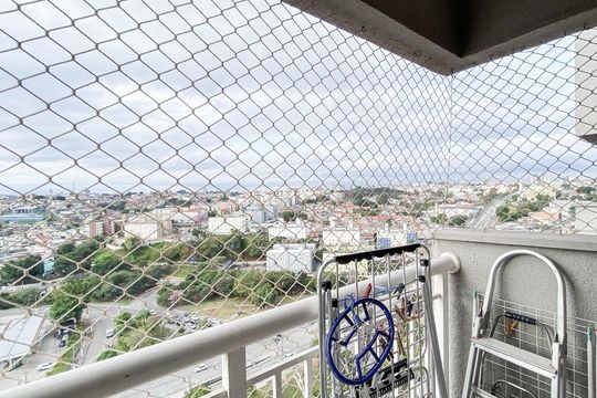 Varanda  de apartamento à venda com 2 quartos, 46m² em Jardim Brasilia, São Paulo