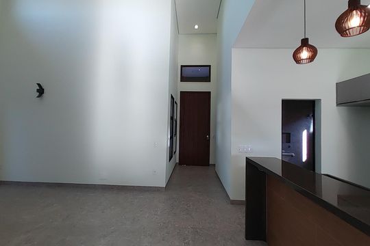 Sala de casa de condomínio para alugar com 4 quartos, 180m² em Novo Mundo, Uberlândia