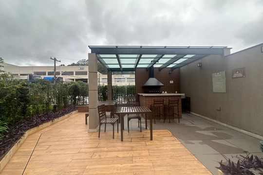 Área comum - Churrasqueira de apartamento para alugar com 3 quartos, 109m² em Centro Comercial Jubran, Barueri
