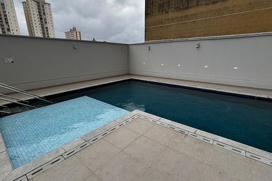 Piscina de apartamento à venda com 2 quartos, 86m² em Vila Leopoldina, Santo André