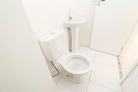 Banheiro de apartamento para alugar com 2 quartos, 33m² em Fazenda Aricanduva, São Paulo