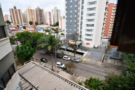 Área de Serviço - Vista de apartamento à venda com 1 quarto, 65m² em Cambuí, Campinas