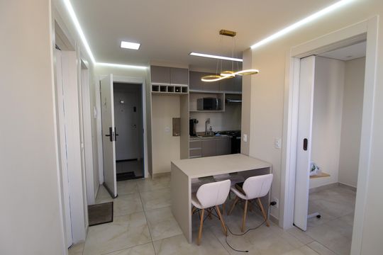 Sala de apartamento para alugar com 2 quartos, 34m² em Jardim Peri Peri, São Paulo