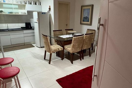 Cozinha de casa para alugar com 2 quartos, 100m² em Coqueiros, Florianópolis