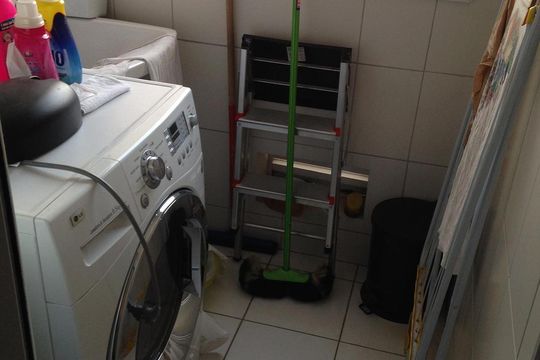 Área de serviço de apartamento à venda com 3 quartos, 57m² em Jaguaré, São Paulo