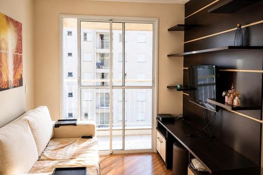 Sala de apartamento à venda com 3 quartos, 57m² em Jaguaré, São Paulo