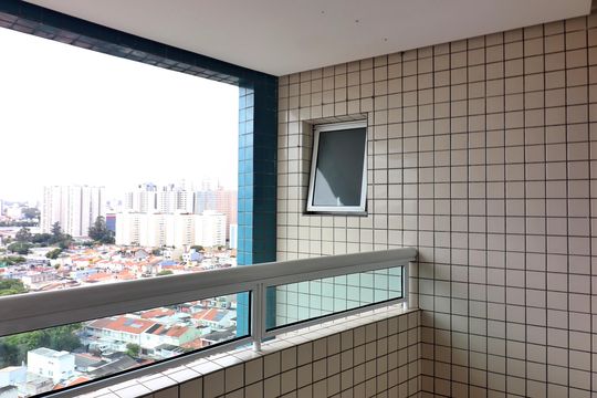 Varanda da Sala  de apartamento para alugar com 4 quartos, 100m² em Vila Dayse, São Bernardo do Campo