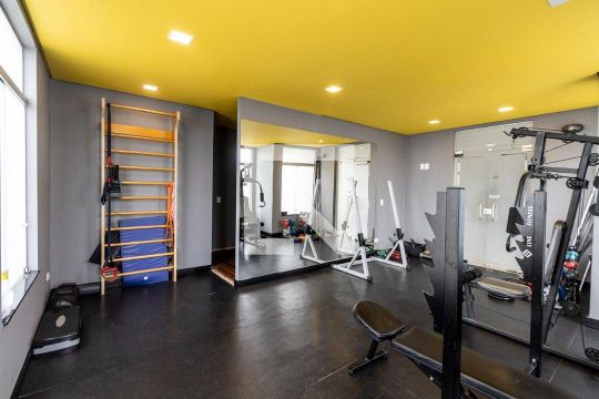 Área comum - Academia de apartamento para alugar com 1 quarto, 35m² em Pompeia, São Paulo