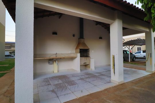 Área comum - Churrasqueira de apartamento para alugar com 2 quartos, 55m² em Novo Mundo, Uberlândia