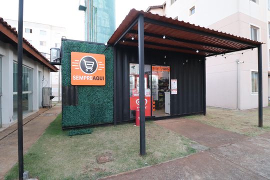 Área comum de apartamento para alugar com 2 quartos, 55m² em Novo Mundo, Uberlândia