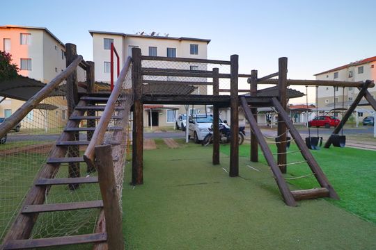 Área comum - Playground de apartamento para alugar com 2 quartos, 55m² em Novo Mundo, Uberlândia