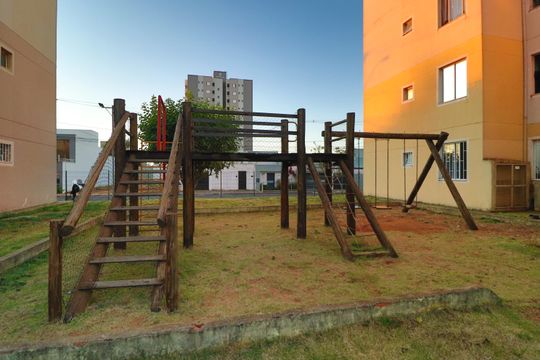 Área comum - Playground de apartamento para alugar com 2 quartos, 55m² em Novo Mundo, Uberlândia