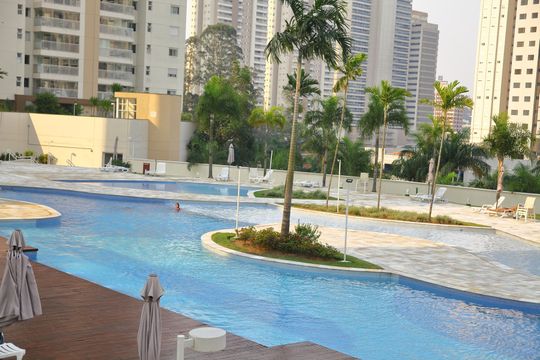 Área comum - Piscina de apartamento à venda com 3 quartos, 123m² em Centro, São Bernardo do Campo