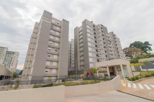 Fachada de apartamento para alugar com 2 quartos, 55m² em Camaquã, Porto Alegre