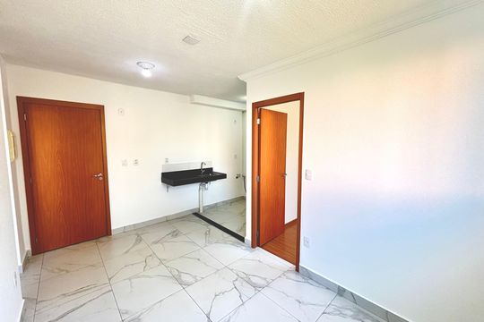 Sala de apartamento para alugar com 2 quartos, 33m² em Lageado, Ferraz de Vasconcelos
