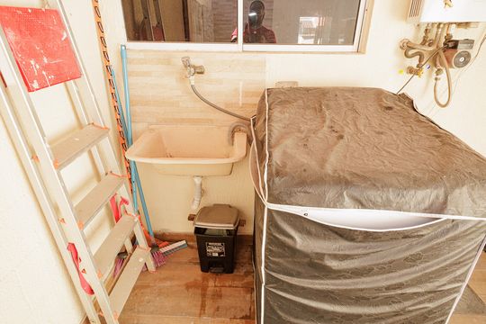 Área de Serviço de casa de condomínio para alugar com 2 quartos, 60m² em Campo Grande, Rio de Janeiro