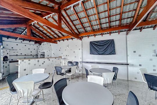 Área comum - Churrasqueira de apartamento à venda com 3 quartos, 106m² em Vila Gomes Cardim, São Paulo