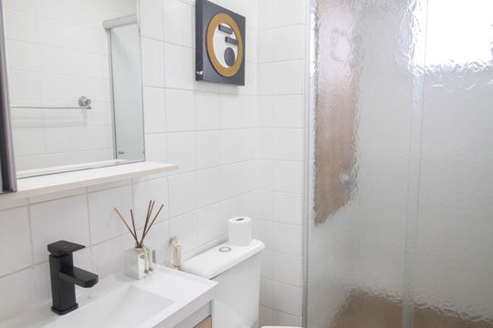 BANHEIRO de apartamento para alugar com 2 quartos, 59m² em Imirim, São Paulo